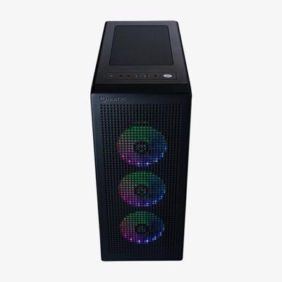 ATX Semi-toren doos Hiditec H1 AIR Zwart ATX Semi-toren doos Hiditec H1 AIR Zwart