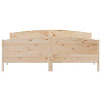 Bedframe zonder matras massief grenenhout 200x200 cm - thumbnail