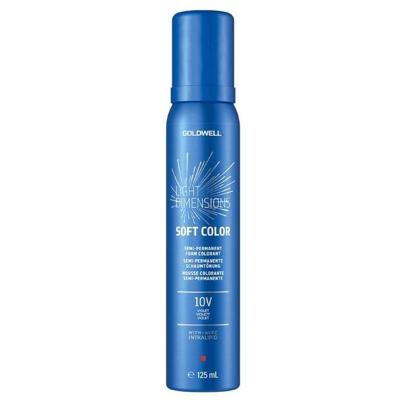 Goldwell Light Dimensions Soft Color Semi-Permanent Foam Colorant 10V 125ml Goldwell Light Dimensions Soft Color Semi-Permanent Foam Colorant 10V 125ml