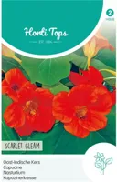 Zaden Tropaeolum Oost-Indische Kers Scarlet Gleam Rood Hortitops - Hortitops - thumbnail