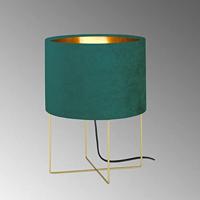 Fischer & Honsel SchemerlampAura blauw velvet - 50462 - thumbnail