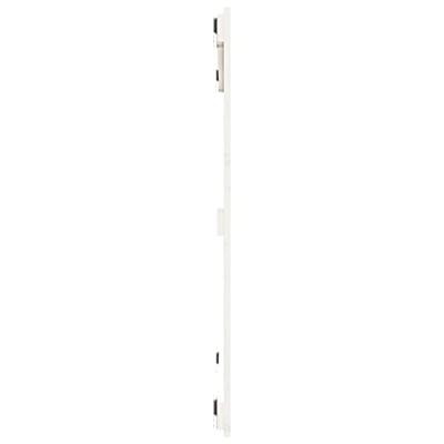 Wandhoofdbord 95,5x3x90 cm massief grenenhout wit
