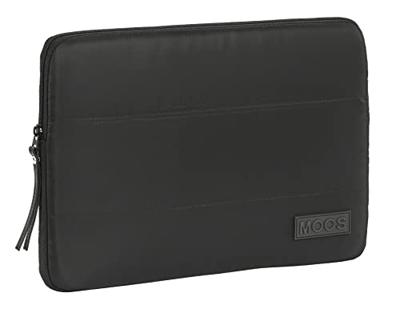 Laptophoes Moos Gestoffeerd 14'' Zwart (34 x 25 x 2 cm)