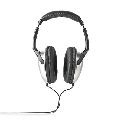 Nedis Bedrade Over-ear Koptelefoon | 2.70 m | Zilver / Zwart | 1 stuks - HPWD1200BK HPWD1200BK Nedis Bedrade Over-ear Koptelefoon | 2.70 m | Zilver / Zwart | 1 stuks - HPWD1200BK HPWD1200BK