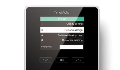Systeem voor Biometrische Toegangscontrole Safescan TimeMoto TM-616 Zwart
