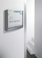 Durable Click Sign deurnaamhouder, ft 14,9 x 10,5 cm, grijs - thumbnail