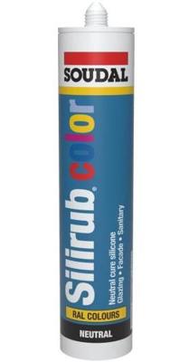 Soudal Silirub Color | Siliconenkit | Paarsrood Ral 3004 | 300 ml - 115681 Soudal Silirub Color | Siliconenkit | Paarsrood Ral 3004 | 300 ml - 115681