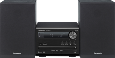 Panasonic SC-PM254EG-K Micro HiFi Systeem, Zwart