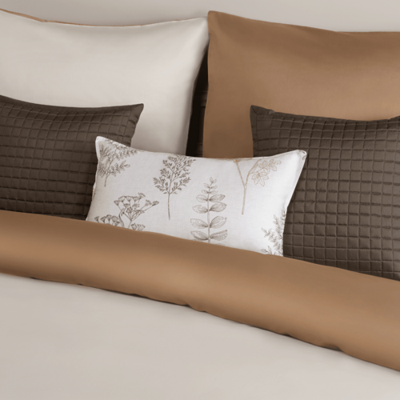 Dommelin Dommelin sierkussen Erbe Satijn 400TC Grijs-Beige 30x50