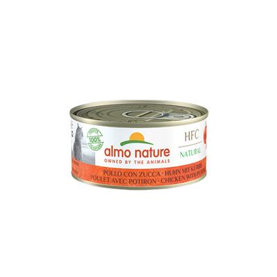 Almo Nature HFC Natural kip met pompoen natvoer kat (150 g) 24 x 150 g
