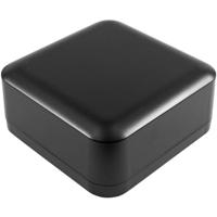 Hammond Electronics 1557FA2BK Universele behuizing 160 x 160 x 70 Polycarbonaat Zwart 1 stuk(s) - thumbnail
