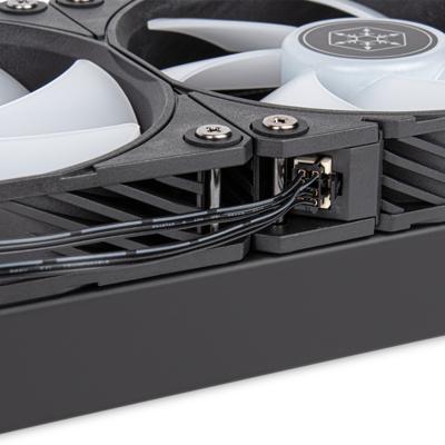 SilverStone novapeak 240 argb waterkoeling (zwart, 4 pin pwm)