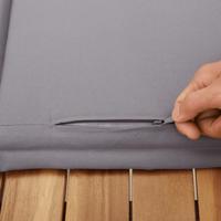 13-delige Tuinset met kussens poly rattan gemengd beige - thumbnail