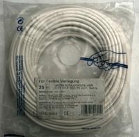 Kopp 151625006 Geïsoleerde kabel H03VV-F 3 x 0.75 mm² Wit 25 m - thumbnail