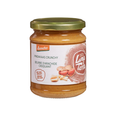 Pindakaas crunchy bio