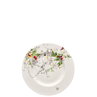 ROSENTHAL - Brillance Fleurs Sauvages - Bord 19cm met rand ROSENTHAL - Brillance Fleurs Sauvages - Bord 19cm met rand