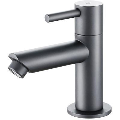 Toiletkraan - Fonteinkraan - Koudwaterkraan 1/2 - Leoni Crinty - Opbouw - PVD - Gunmetal Grijs Toiletkraan - Fonteinkraan - Koudwaterkraan 1/2 - Leoni Crinty - Opbouw - PVD - Gunmetal Grijs