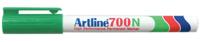 Permanent marker Artline 700N groen - thumbnail