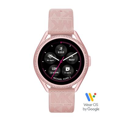 Horlogeband Michael Kors MKT5116 Rubber Roze 20mm