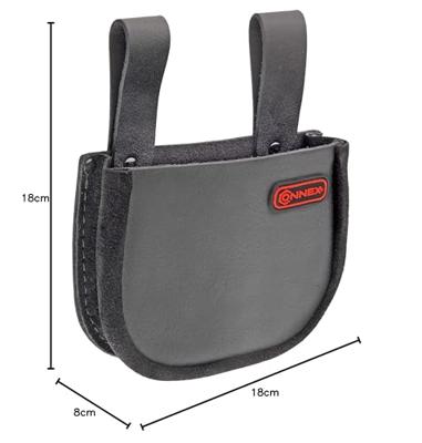 Connex Nageltas Leder 1Vaks Zwart - COX610810