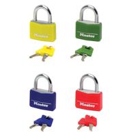 Masterlock 40mm - 21mm hardened steel shackle, 6mm diam. - double locking - 4-pin - 9141EURDCOL - thumbnail