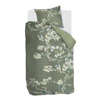 Beddinghouse Beddinghouse x Van Gogh Museum Blossoming Dekbedovertrek - Groen 140 x 200/220 cm - thumbnail