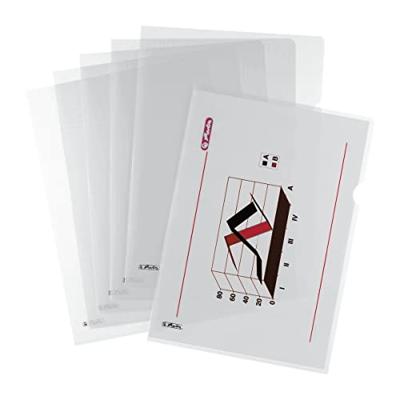 Herlitz Zichttassen 10843746 DIN A4 PP 0.11 mm Glas (helder) 10843746 100 stuk(s) - thumbnail