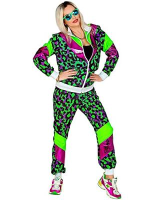 Neon Trainingspak Party Animal Groen/Paars