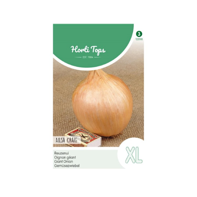 Zaden Uien Ailsa Craig Sel. Exhibition Hortitops - Hortitops