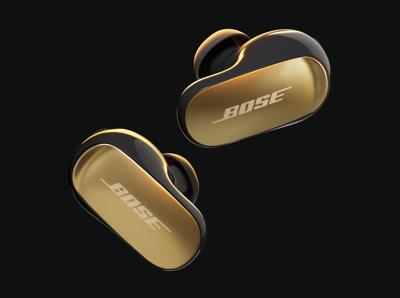 Bose Nieuw QuietComfort Ultra Bluetooth oordopjes (2e gen.), Draadloze noise cancelling oordopjes, Accuduur tot 6 uur, IPX4, Immersive Audio, Diep basgeluid, Woestijngoud - Limited-edition