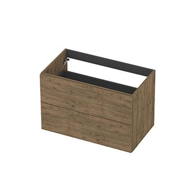 INK - Onderkast 2L Decor Softclose Tbv Greep - 800x450x520 Mm - Naturel Eiken