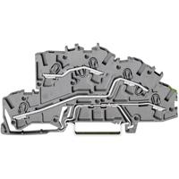 WAGO 2003-7645 Installatie-etageklem 5.20 mm Spanveer Toewijzing: L, L, Terre Grijs 1 stuk(s) - thumbnail