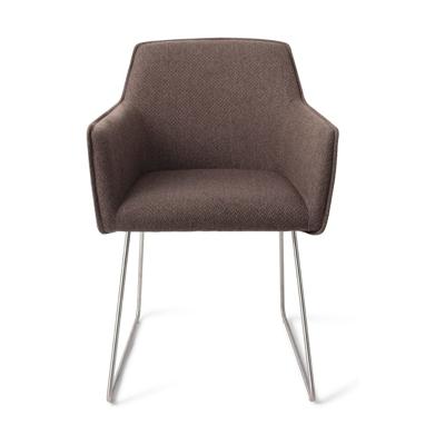 Jesper Home Eetkamerstoel 'Hofu' Slide Steel, kleur Potters Clay