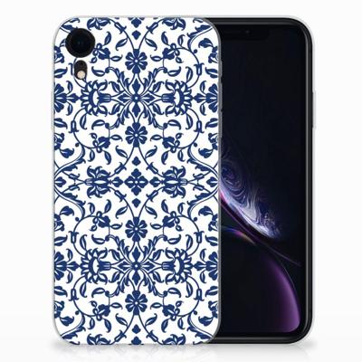 Apple iPhone Xr | TPU Case | Flower Blue