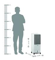 Draagbare Verdampingsluchtverfrisser HJM DIET8I - thumbnail