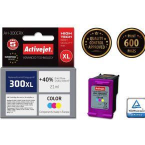 Activejet AH-300CRX inkt (vervanging HP 300XL CC644EE; Premium; 21 ml; kleur)