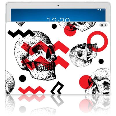 Tablet BackCover Lenovo Tab P10 Skull Red Tablet BackCover Lenovo Tab P10 Skull Red