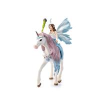 Schleich Bayala - Eyela met prinsesseneenhoorn speelfiguur - thumbnail