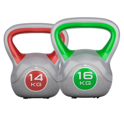 Voordeelset Kettlebells 14 en 16 kg Kunststof Trendy