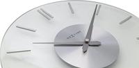 NeXtime NE-2631 Wandklok Dia. 26 Cm, Glas, Stripe - thumbnail