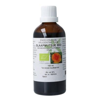 Eschscholtzia calif / slaapmutsje tinctuur bio 100 Milliliter Eschscholtzia calif / slaapmutsje tinctuur bio 100 Milliliter