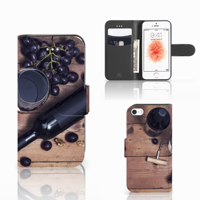 Apple iPhone 5 | 5s | SE | Book Cover | Wijn - thumbnail