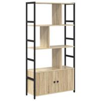 Boekenkast Sonoma eiken 80 x 30 x 155,5 cm Bewerkt hout - thumbnail
