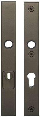 Formani Square LSQSM-28KT massieve veiligheidsschilden met kerntrekbeveiliging kruk/kruk SKG*** PC72 - brons