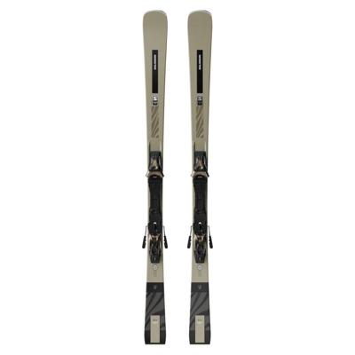 Salomon E S/Max N°12 + Mi12 GW F80 Ski Dames Light Bronze Met./Black 162