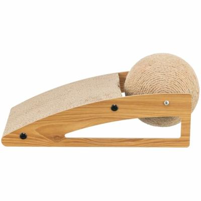 Krabpaal voor Katten Trixie Jute Hout Karton 40 × 17 × 20 cm