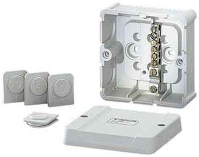 Hensel 6000039 Verdeeldoos Halogeenvrij, Verzegelbaar (l x b) 88 mm x 88 mm 1 stuk(s) Hensel 6000039 Verdeeldoos Halogeenvrij, Verzegelbaar (l x b) 88 mm x 88 mm 1 stuk(s)