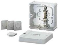 Hensel 6000039 Verdeeldoos Halogeenvrij, Verzegelbaar (l x b) 88 mm x 88 mm 1 stuk(s) - thumbnail