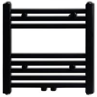 VidaXL Radiator / handdoekenrek recht 480x480 mm zwart - thumbnail