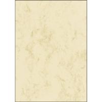 Sigel DP397 Motiefpapier Marmor DIN A4 200 g/m² Beige 50 vellen - thumbnail